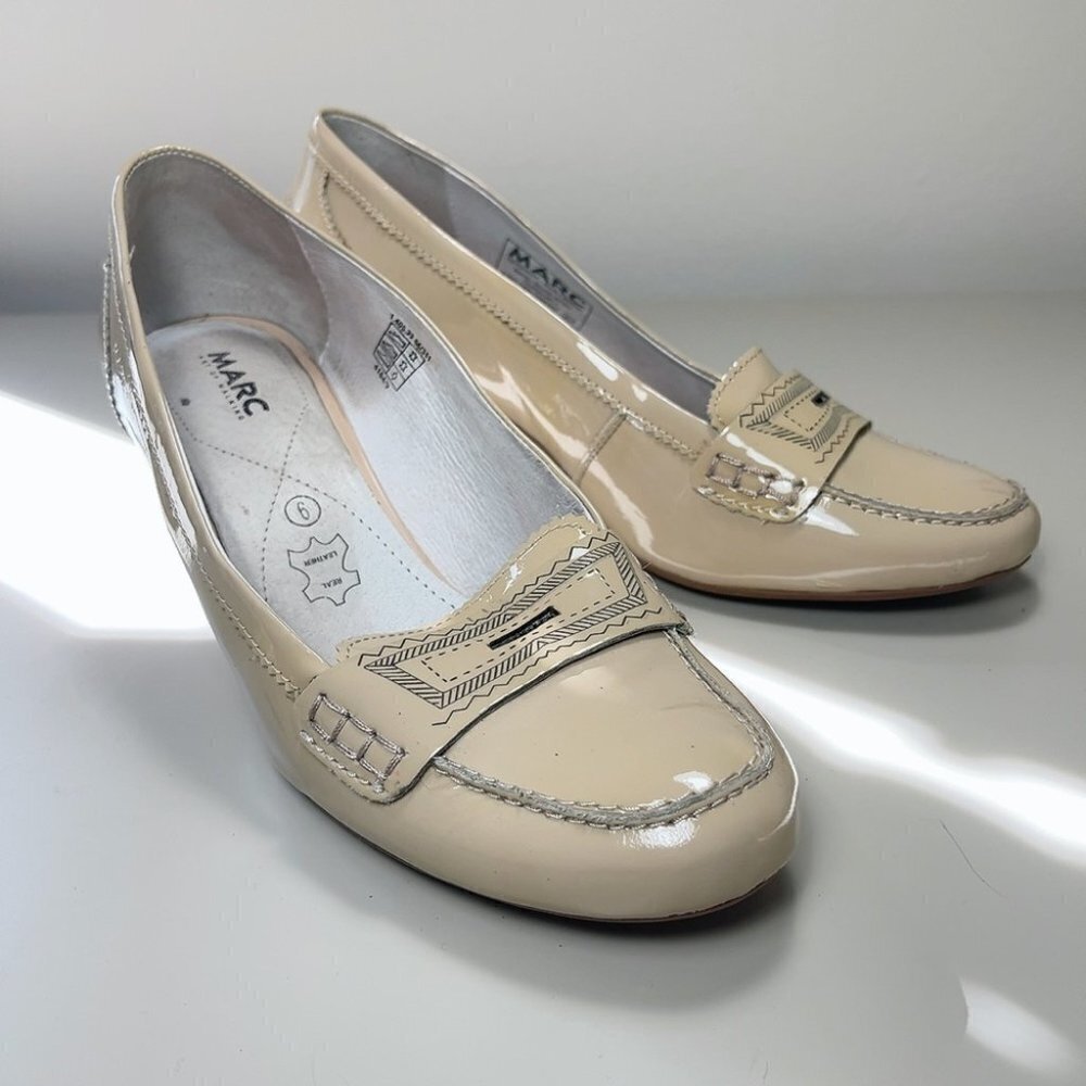 MARC Art of Walking Leather Beige Shoes
